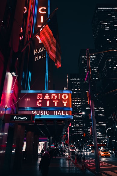 Radio City Music Hall NYC Rockefeller center music venue